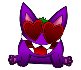 PURPLE GREMLIN sticker #8228229