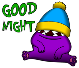 PURPLE GREMLIN sticker #8228240