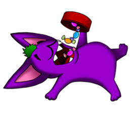 PURPLE GREMLIN sticker #8228243