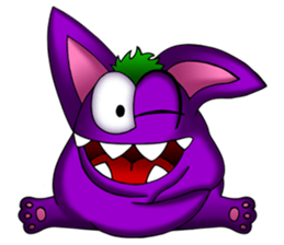 PURPLE GREMLIN sticker #8228246