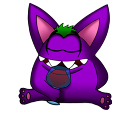 PURPLE GREMLIN sticker #8228247