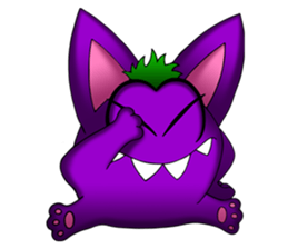PURPLE GREMLIN sticker #8228248
