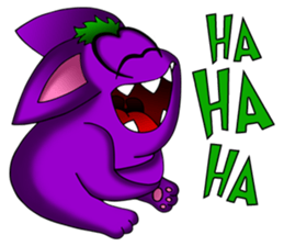 PURPLE GREMLIN sticker #8228249