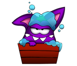 PURPLE GREMLIN sticker #8228250