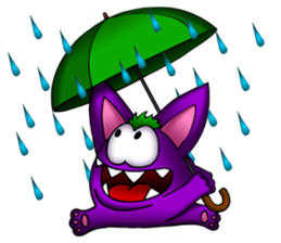 PURPLE GREMLIN sticker #8228251