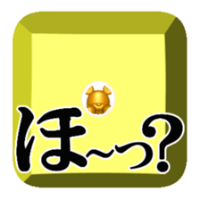 Bear attention mark sticker #8513209