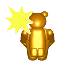 Bear attention mark sticker #8513214