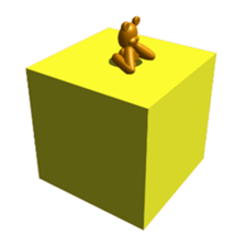 Bear attention mark sticker #8513217