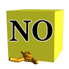 Bear attention mark sticker #8513236