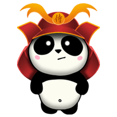 SAMURAI PANDA BEAR