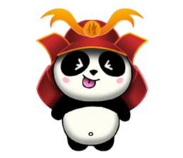 SAMURAI PANDA BEAR sticker #9006704