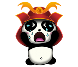 SAMURAI PANDA BEAR sticker #9006719