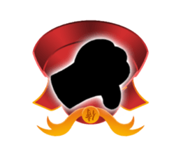 SAMURAI PANDA BEAR sticker #9006725