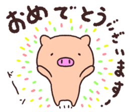 Pig the Tonton'sHonorific language sticker #10698303