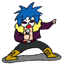 KM40 Visual Rock sticker #11226264