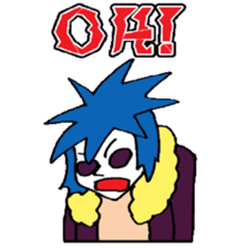 KM40 Visual Rock sticker #11226277