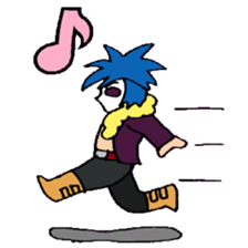 KM40 Visual Rock sticker #11226280