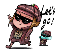 Eva & Cape sticker #11559452