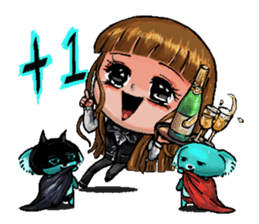 Eva & Cape sticker #11559487