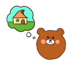 wear of a bear and uncle's inside. sticker #11620870