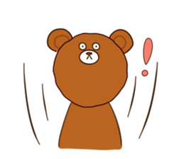 wear of a bear and uncle's inside. sticker #11620873