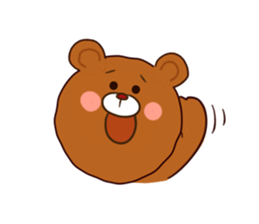 wear of a bear and uncle's inside. sticker #11620877