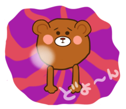 wear of a bear and uncle's inside. sticker #11620887