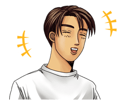 Initial D sticker #24746