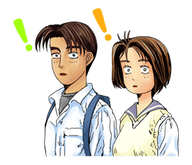 Initial D sticker #24769