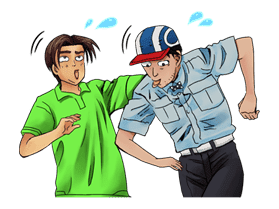 Initial D sticker #24773