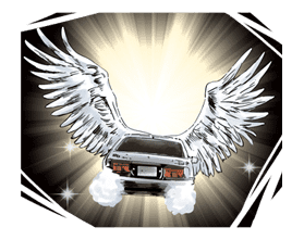 Initial D sticker #24776