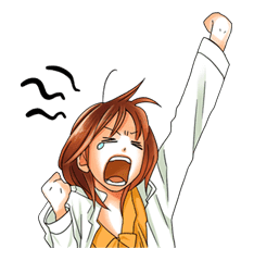 Hataraki Man sticker #29900