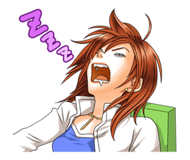 Hataraki Man sticker #29907