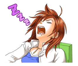 Hataraki Man sticker #29907