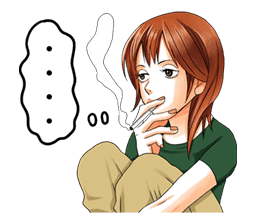 Hataraki Man sticker #29908