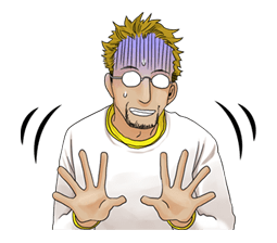 Hataraki Man sticker #29921