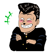 BE-BOP-HIGHSCHOOL sticker #35393