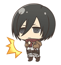 Attack on Titan Chimi-Chara Ver. sticker #46994