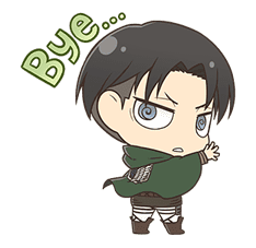 Attack on Titan Chimi-Chara Ver. sticker #46995