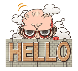 Attack on Titan Chimi-Chara Ver. sticker #46996