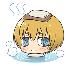 Attack on Titan Chimi-Chara Ver. sticker #46998