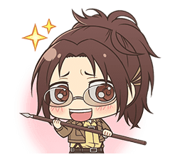 Attack on Titan Chimi-Chara Ver. sticker #47004