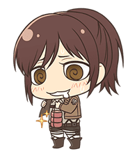 Attack on Titan Chimi-Chara Ver. sticker #47007