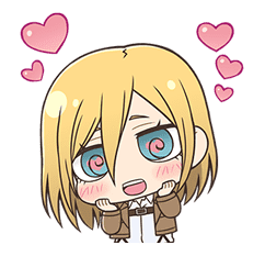 Attack on Titan Chimi-Chara Ver. sticker #47008
