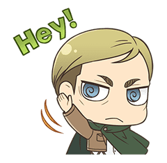 Attack on Titan Chimi-Chara Ver. sticker #47009