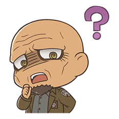 Attack on Titan Chimi-Chara Ver. sticker #47011