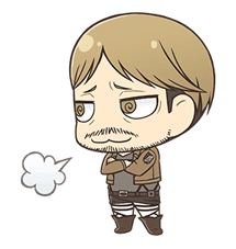 Attack on Titan Chimi-Chara Ver. sticker #47013