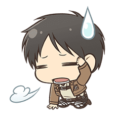 Attack on Titan Chimi-Chara Ver. sticker #47015