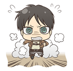 Attack on Titan Chimi-Chara Ver. sticker #47018