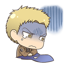 Attack on Titan Chimi-Chara Ver. sticker #47019